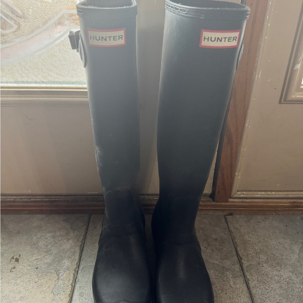 Hunter Classic Black Waterproof Boots